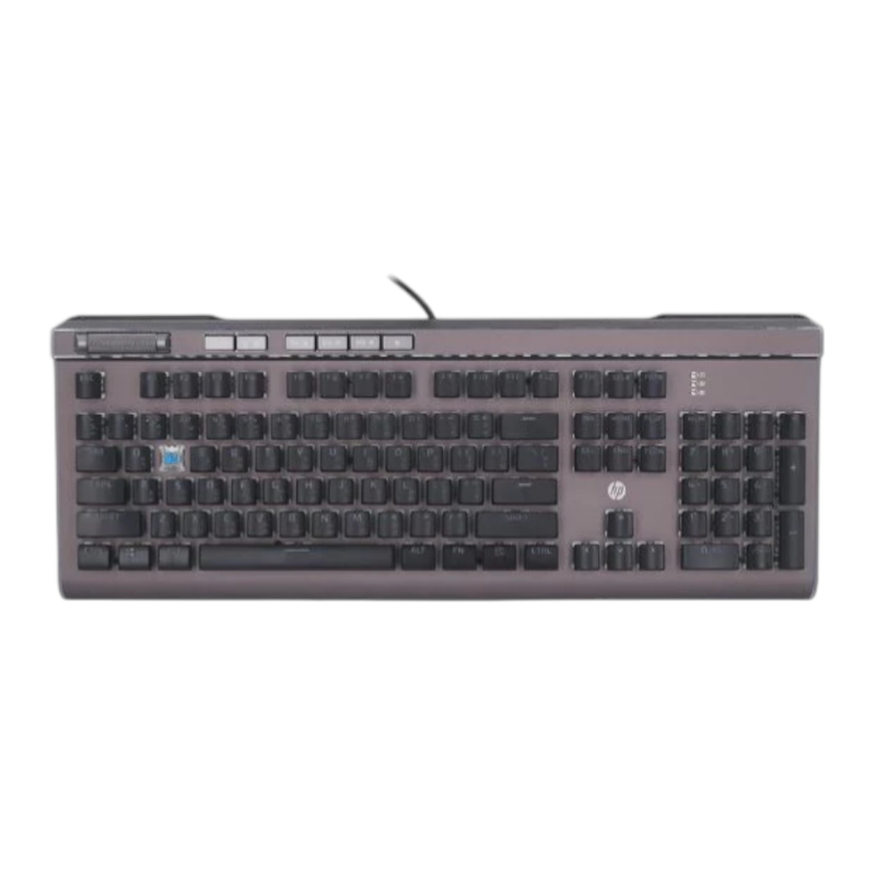 KEYBOARD (คีย์บอร์ด) HP GK520S (BLACK) (BLUE SWITCH - RGB LED - EN/TH)