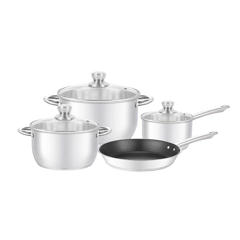 Cookware Set (Lid included) 7 pcs Makro PRO