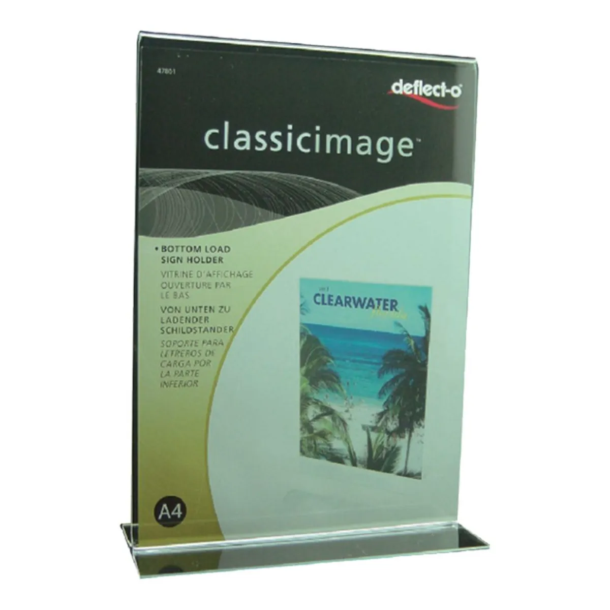 SIAMWICKER Deflect-O Insert Signboard Vertical A4