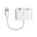 Thumbnail 2 of Belkin Adapter Lightning to 3.5mm Audio & Charge RockStar White (F8J212btWHT)