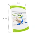 Thumbnail 2 of ซุปเปอร์ ล็อค เขียงพลาสติกแอนตี้แบคทีเรีย รุ่น 5163 ขนาดใหญ่ 28 x 41 ซม. สีเขียว