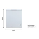 Thumbnail 5 of Haier ตู้แช่ฝาทึบ 2 ระบบ เลือกแช่เย็นหรือแช่แข็ง ขนาด 7 คิว รุ่น HFWS-205