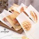 Thumbnail 5 of Package Cute Package Cute ถุงขนมปังหน้าใส ถุงใส่ขนม สีขาว เล็ก แพค20ใบ
