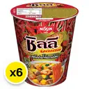 Thumbnail 2 of นิสชิน คัพ ชิลลีนูดเดิล บะหมี่กึ่งสำเร็จรูป รสต้มยำน้ำข้นรวมมิตร 76 ก. x 6