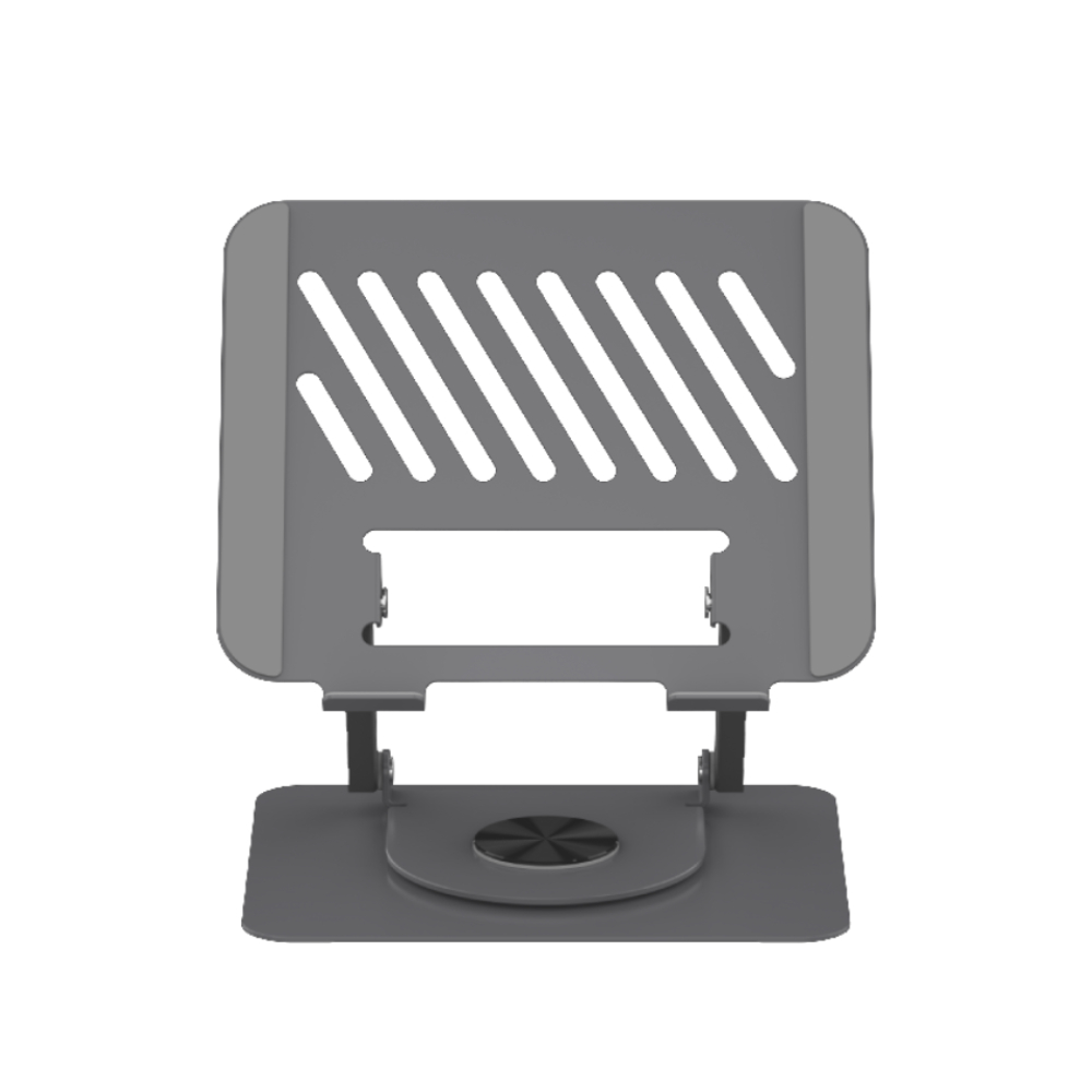 QPLUS Carbon Rotation Laptop Stand 360 QP-ST07 Gray