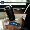 Thumbnail 3 of ซุปเปอร์ ล็อค แก้วน้ำสแตนเลส เก็บอุณหภูมิร้อน - เย็นได้นาน 12 ชม. วางในรถได้ รุ่น S141 500 มล. สีกรม