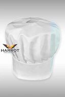 Thumbnail 1 of หมวกกุ๊กสากล หมวกเชฟ หมวกพ่อครัว สีขาว หัวปิด 
ชนิดผ้า : ผ้าคอมทวิวอย่างดี (poly65% - rayon35%) ทนต่อการใช้งาน