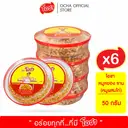 Thumbnail 1 of โอชา หมูหยองจาน (หมูผสมไก่) 50 กรัม x 6 จาน (1 แพ็ค)