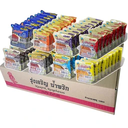 Thumbnail 2 of ราคาส่งยกลัง น้ำพริกรุ่งเจริญ รวม 8 รสชาติขายดีใน 1 ลัง  (8 แพค = 72 ถ้วย)