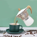 Thumbnail 5 of LZA โมกาพอท Moka pot ขนาด 3 คัฟ ลายไทย