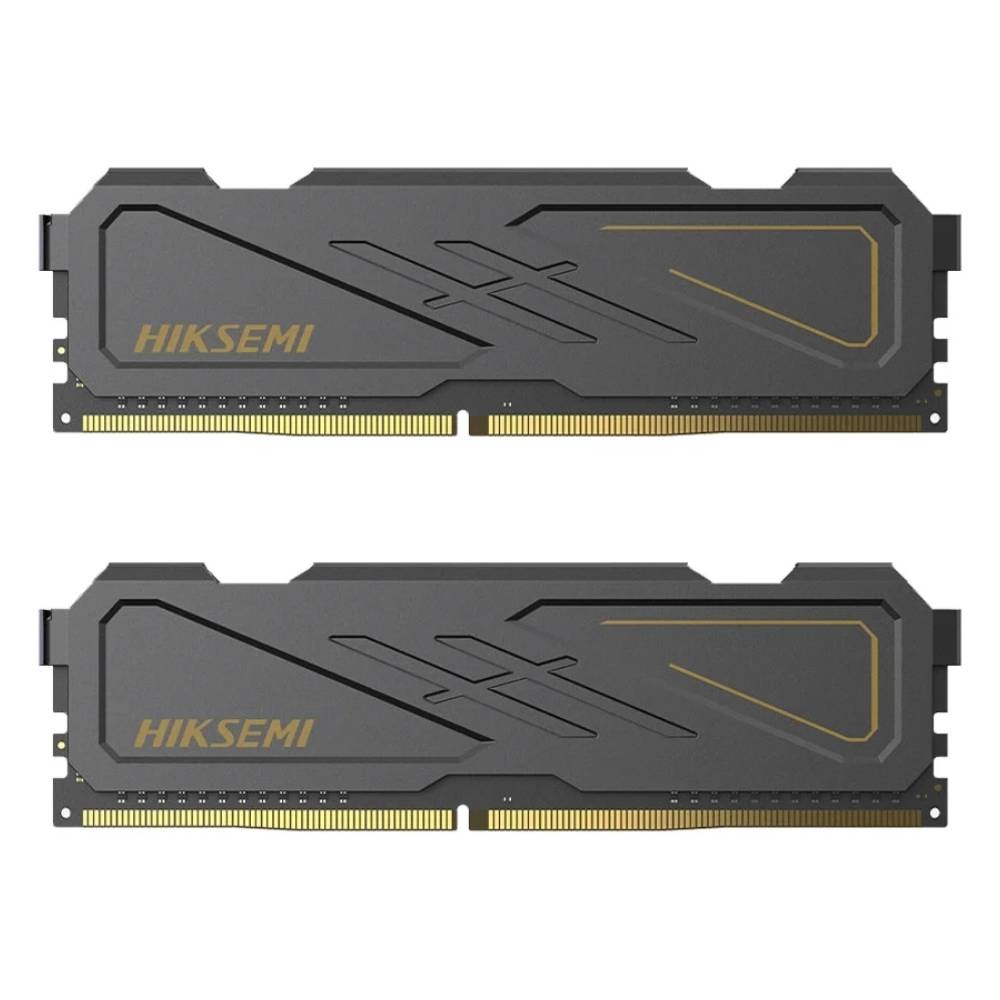 HIKSEMI Ram PC DDR4 16GB/3200MHz.CL18 2x8GB Armor Black U-DIMM HSC416U32D3