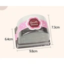 Thumbnail 2 of Ks Bakery กล่องเค้กโรล แยมโรล กล่องครึ่งวงกลม A93 แพ็ค 50 ใบ