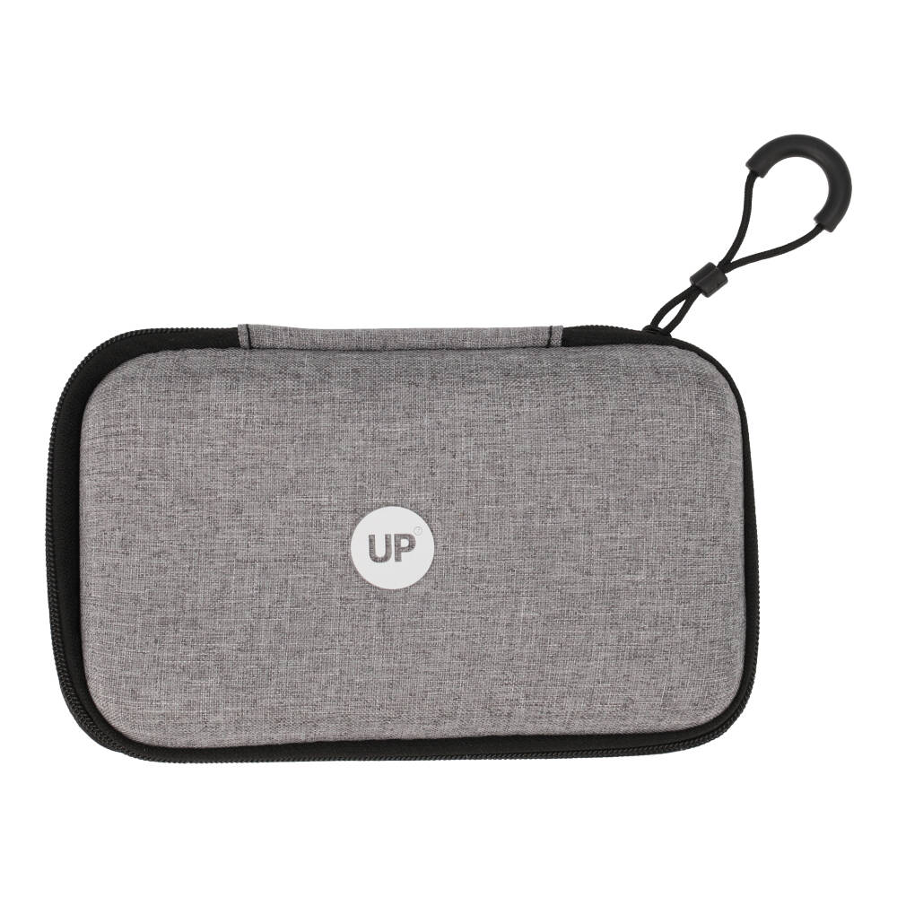 UP7 Tech Pouch Ziper bag (17x10x4 cm.) Grey