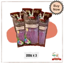 Thumbnail 2 of ขนมจีนอบแห้งมิสเตอร์บ๊อบขนาด 200 กรัม x3 ห่อ ม่วงอัญชัญมะนาว