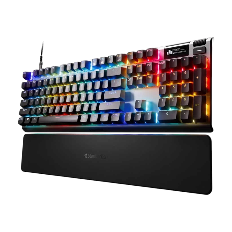 KEYBOARD (คีย์บอร์ด) STEELSERIES APEX PRO GEN 3 (BLACK) (OMNIPOINT 3.0 SWITCH RGB EN)