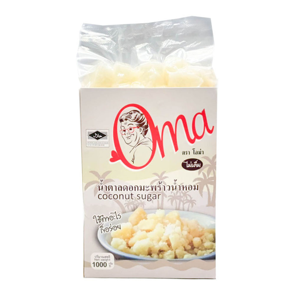 Oma น้ำตาลดอกมะพร้าวน้ำหอม 1000 กรัม