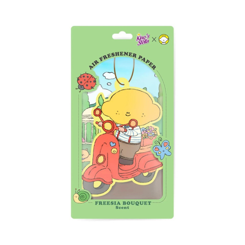 King's Stella x MondayBlue Air Freshener แผ่นหอมปรับอากาศ คิงส์สเตลล่า มันเดย์บลู Freesia Bouquet