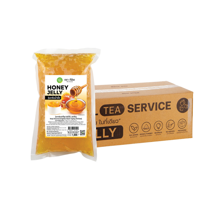 [CARTON] TEA Honey Jelly (1,000 g) x 12 Bags
