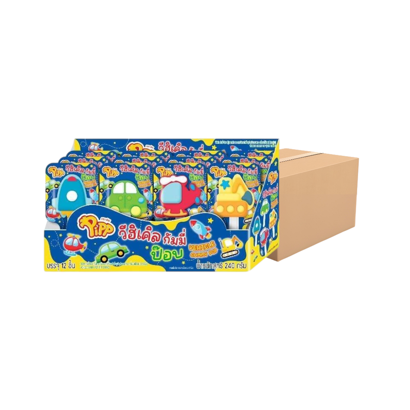 VEHICLE GUMMY POP (PIPP BRAND) 20g x 12 pcs x 24 pack