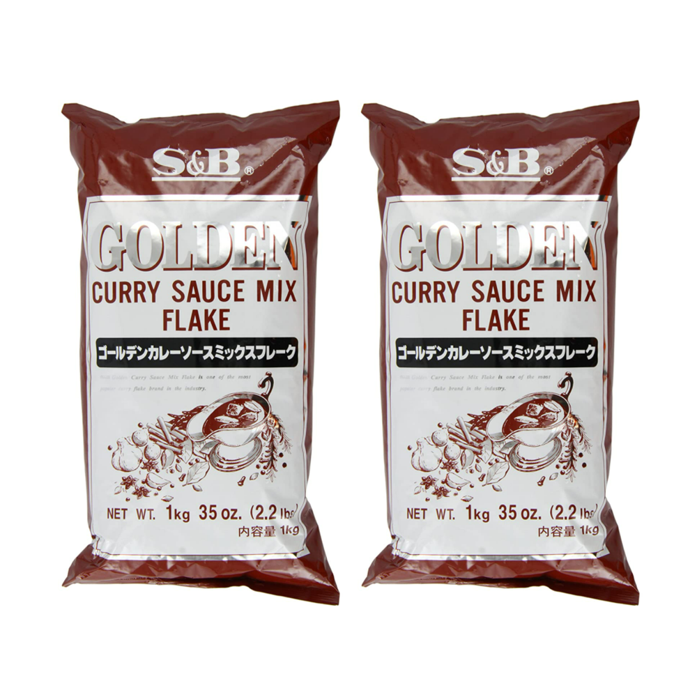 GOLDEN CURRY SAUCE MIX FLAKES 1KG ゴールデンカレーフレーク 1KG
