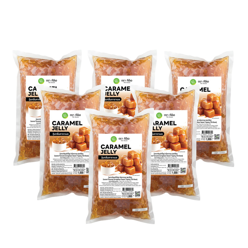TEA Caramel Jelly (1,000 g) x 6 Bags