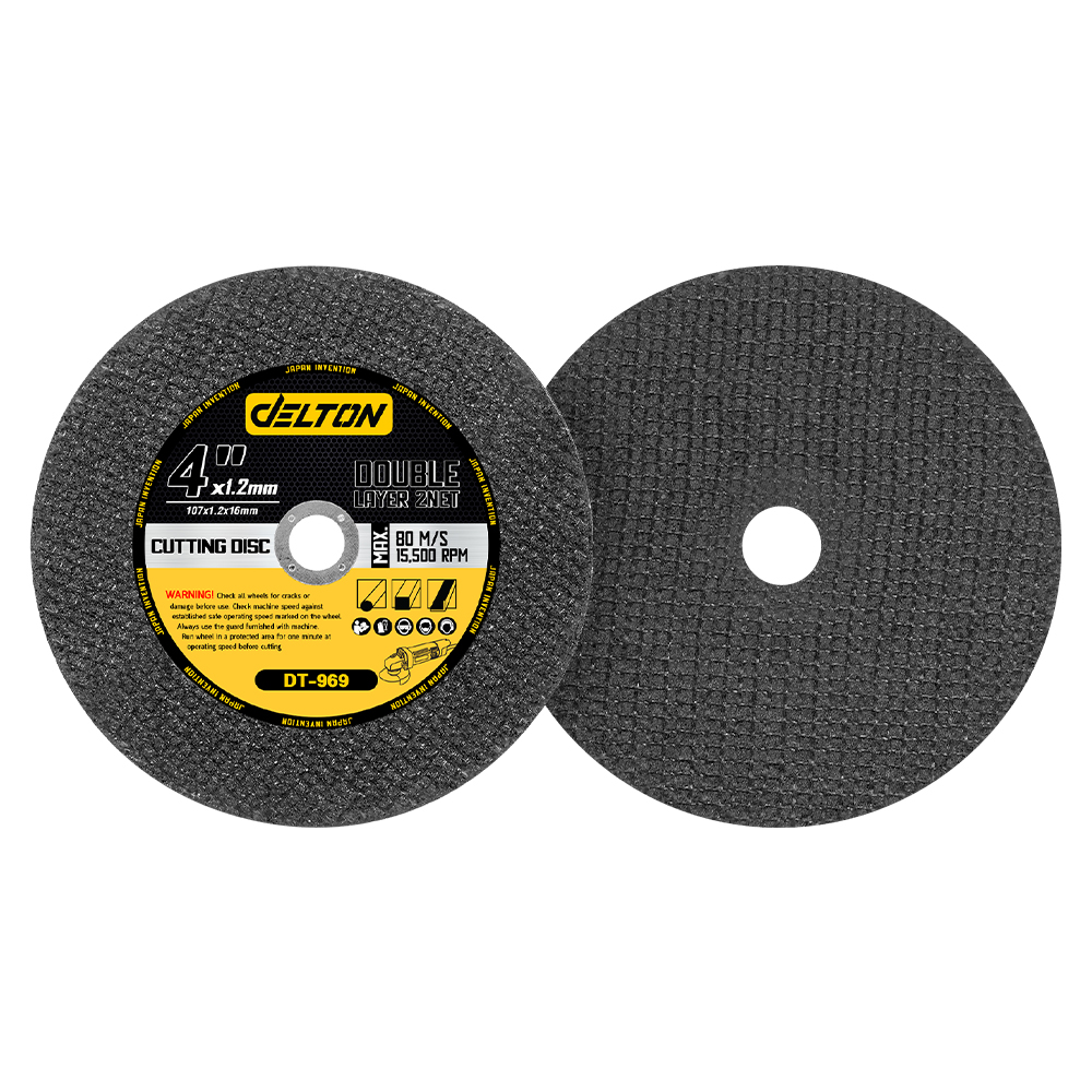 DELTON ใบตัดเหล็ก สแตนเลส 4 นิ้ว 1.0 mm FAST CUT รุ่น DT-FASTC-988 (50 ใบ) ใบตัด สําหรับ หินเจียร 4 นิ้ว อย่างดี