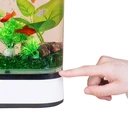 Thumbnail 3 of ตู้ปลาจำลองระบบนิเวศน์ในน้ำ สีขาว