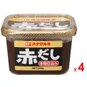 Thumbnail 2 of HANAMARUKI Akadashi Honba Jikomi Miso Made with Soybean Miso, Rice Miso and Seasoning (Made in Japan) 500g x 4 boxes