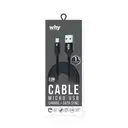 Thumbnail 2 of วาย สายชาร์จ Micro USB 2 ม. สีดำ