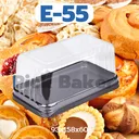 Thumbnail 3 of พิค เบเกอรี่ กล่องขนม กล่องเค้ก กล่องเบเกอรี่ กล่องพลาสติก บรรจุภัณฑ์อาหาร กล่องใส่อาหาร กล่องใส่ขนม E55 x 50 ชุด