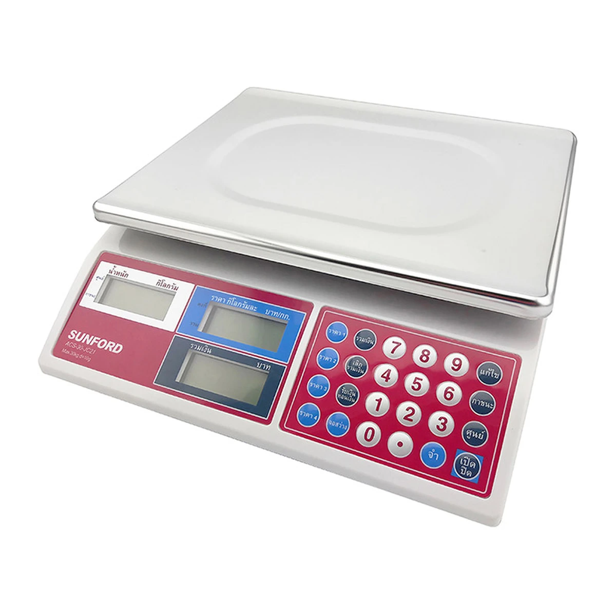 SUNFORD Digital Scale 30 kg Model ACS-JC21