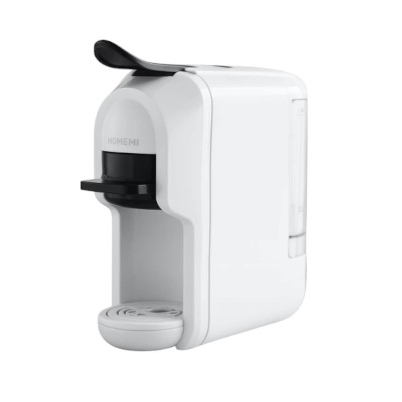 Homemi เครื่องชงกาแฟแคปซูล สําหรับ Nespresso Dolce Gusto Lavazza Blue Ese Pod และผงกาแฟ (HM0097-P-WH)