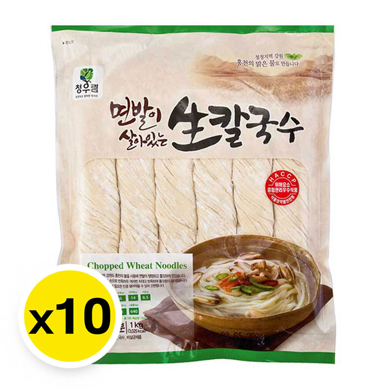 Korean Wheat Noodle 1 kg x 10