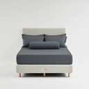 Thumbnail 1 of LOTUS ชุดผ้าปูที่นอน NORDEN สี GRA ขนาด 3.5 ฟุต 3 ชิ้น