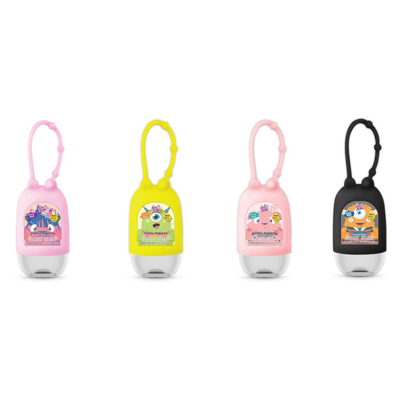 King's Stella (คิงส์สเตลล่า) Family Hand Gel Sanitizer เจลแอลกอฮอล์ล้างมือ 75% ฟู้ดเกรดfood grade สูตรอ่อนโยน เด็กใช้ได้ 35ml. refill,คละสี