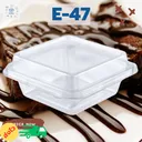 Thumbnail 5 of พิค เบเกอรี่ กล่อง กล่องพลาสติก กล่องใส่อาหาร กล่องขนม กล่องเค้ก E-47 x 1000 ใบ (ยกลัง)