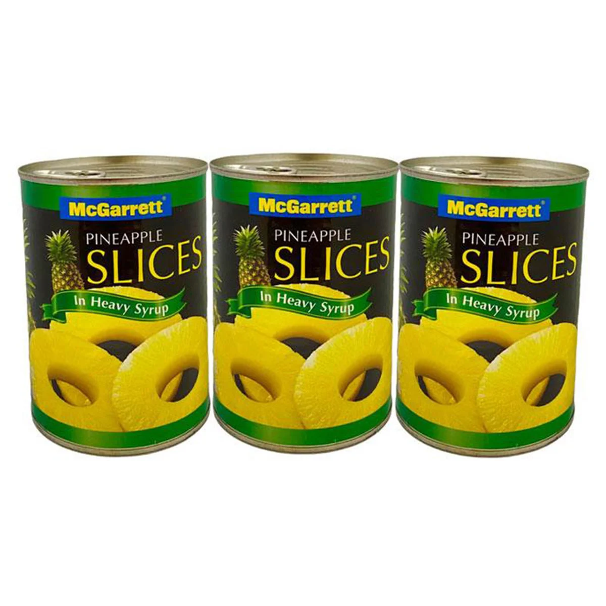 แม็กกาแรต สับปะรดแว่นในน้ําเชื่อม 565 ก. x 3