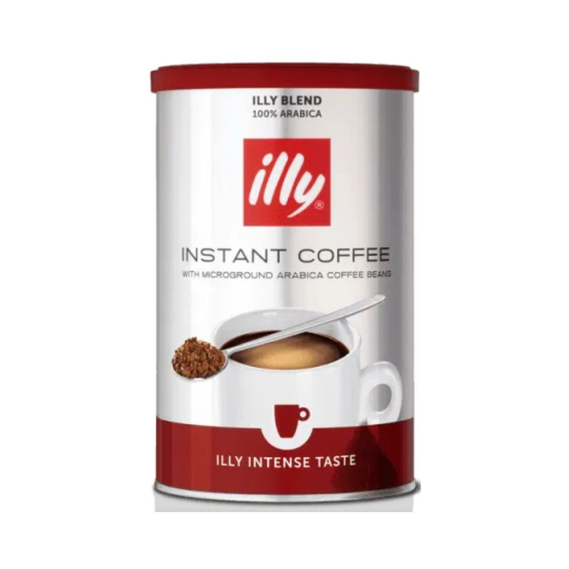 illy Ground Intenso Instant Coffee – Dark Roast (95 Grams)