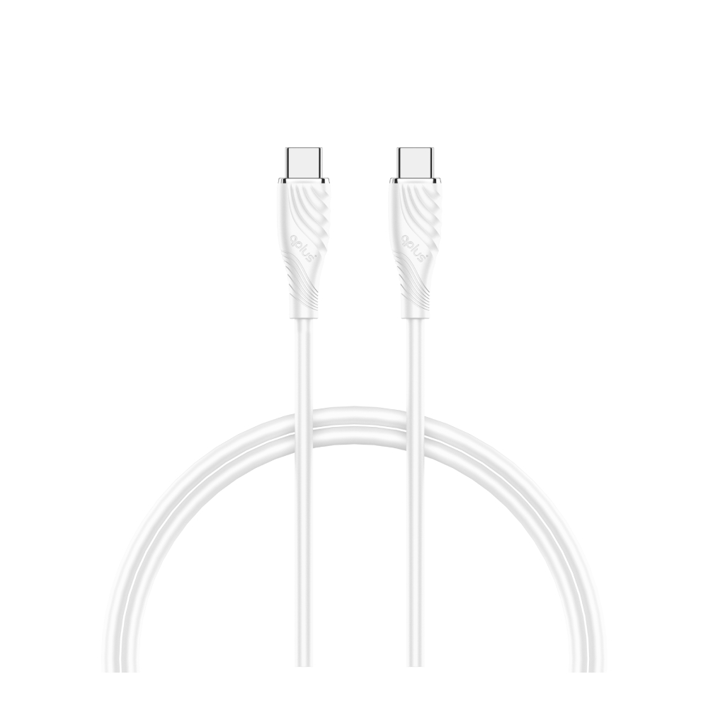 QPLUS USB-C to USB-C Cable 60W 1 m T3 White