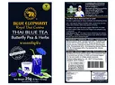 Thumbnail 4 of บลู เอเลเฟ่นท์ เครื่องดื่มชาดอกอัญชัน ตะไคร้ ใบเตย ดื่มได้ทั้งร้อน และเย็น ปราศจากสี วัตถุเจือปนอาหาร ผงชูรส และวัตถุกันเสีย ขนาด 25 กรัม x 3 ซอง
