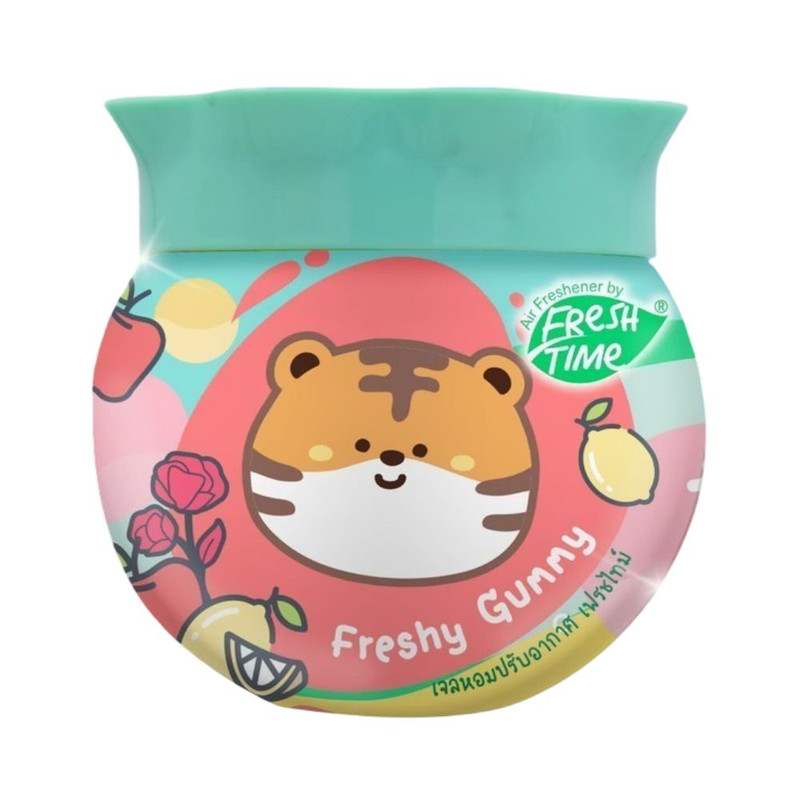 FreshTime X Chupa Chups เจลหอมปรับอากาศ เจลหอม กลิ่นเฟรชชี่กัมมี่ ขนาด 155 กรัม
