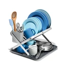 Thumbnail 2 of ที่ตากจานพับได้ พร้อมถาดรองน้ำ