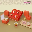 Thumbnail 4 of Boxjourney กล่องของขวัญ ตรุษจีน01 16x16x4ซม. (10 ใบ/แพค)