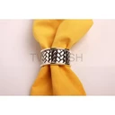 Thumbnail 1 of Twin Fish ห่วงรัดผ้าเช็ดปาก ลายถัก NAPKIN RING รหัส NR-25