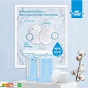 Thumbnail 3 of แคริสม่า สำลีแผ่นเช็ดหน้าสำหรับผิวแพ้ง่าย 80 แผ่น x 6