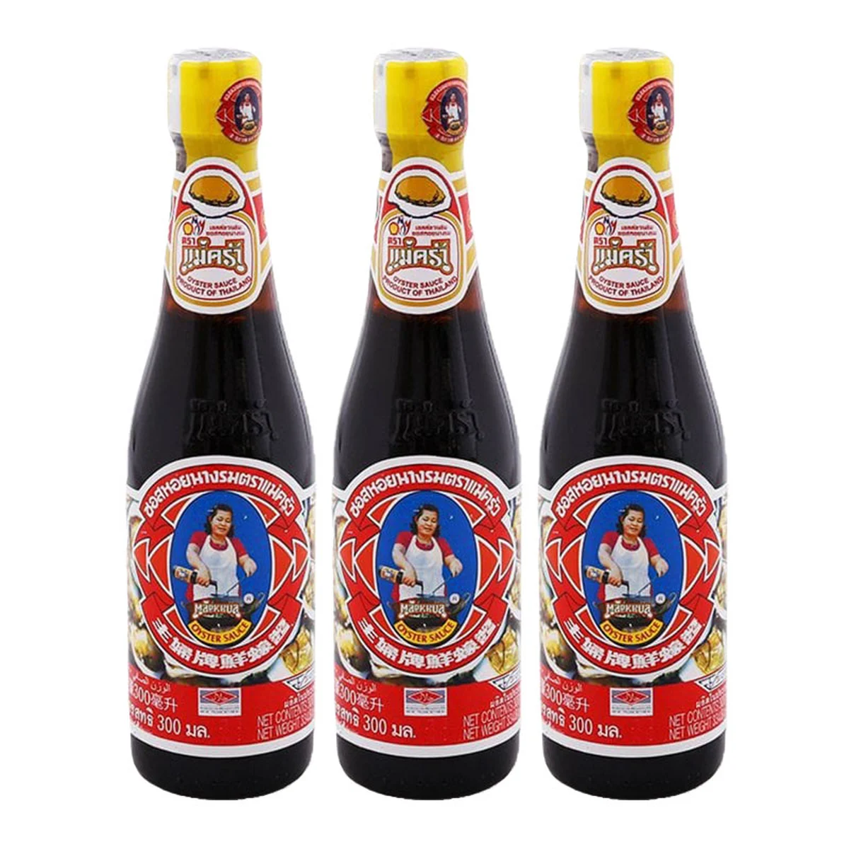 MAEKRUA Oyster Sauce 300 ml x 3