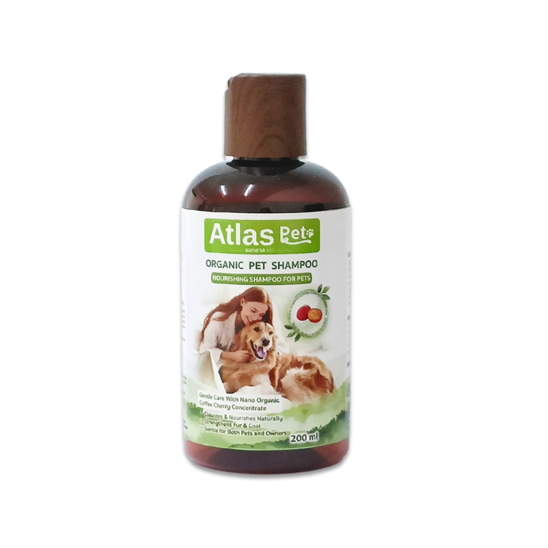 ATLAS PET NOURISHING SHAMPOO WITH FRUITY SCENTED 2% (SMALL SIZE) 200ml.