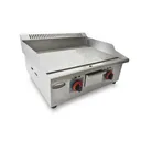 Thumbnail 2 of Gmax เตาสเต๊กหน้าเรียบ เตาย่างสเต็ก เตาแก๊ส หน้าเรียบ 2หัวเตา รุ่น ZL718-P1 สินค้ารับประกัน 1ปี