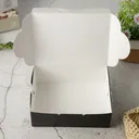 Thumbnail 3 of Quickpack - กล่อง Signature จัดเบรค/Snack สีดำด้าน (M) ขนาด 12x16x6cm – 50 กล่อง