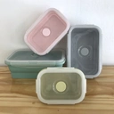 Thumbnail 4 of RePlanetMe กล่องข้าวพับได้สีพาสเทล (ชุด 4 ขนาด) Collapsible Lunch Box PASTEL FAMILY (Set of 4 Sizes)